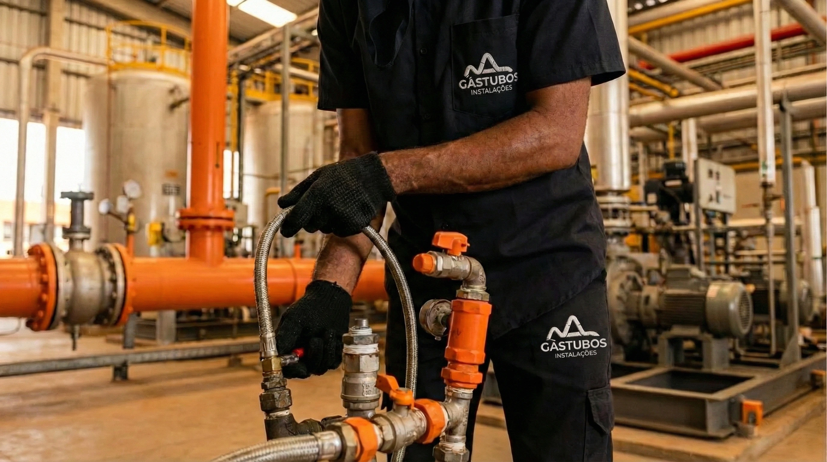 Reparo de Tubulações de Gás